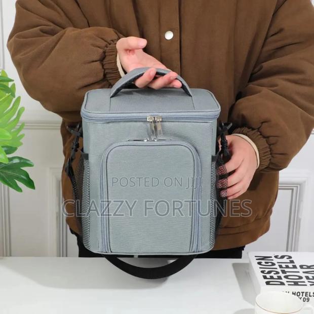 Large Capacity 2 Compartment Lunch Bag - thumbnail 3