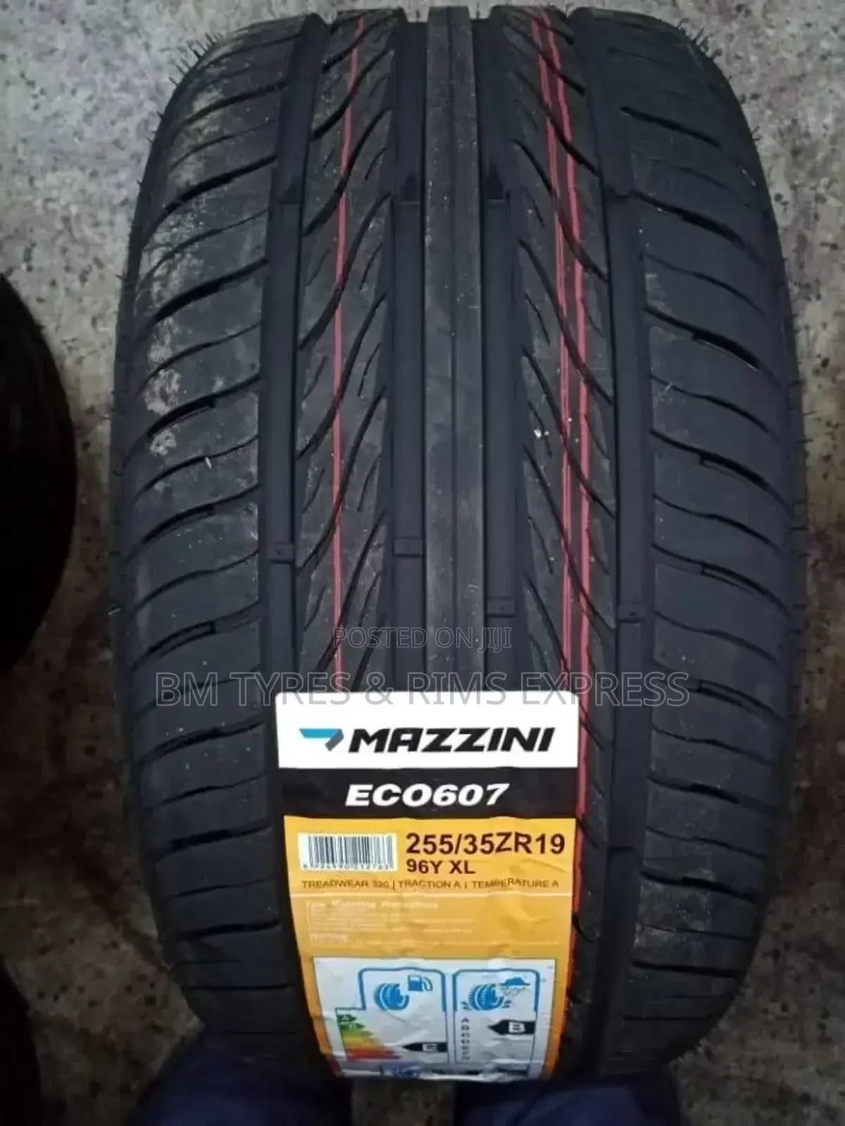255 /35 R19 Mazzini Tyres.