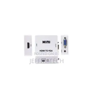 HDMI to VGA Adapter - White