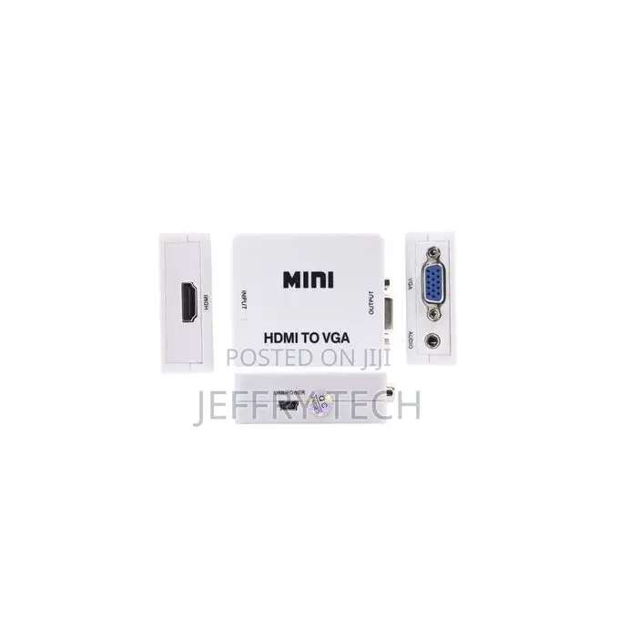 HDMI to VGA Adapter - White