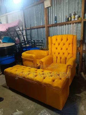 Pedicure Seat, Manicure Seat and a Waiting Bench 