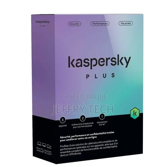 Kaspersky Plus 2023 4 Workstations - 3 PCS - 1 Year - (Forme