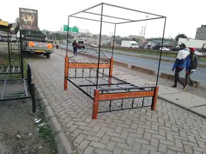 Canopy Metal Beds Bedroom Queen Size Metal Beds