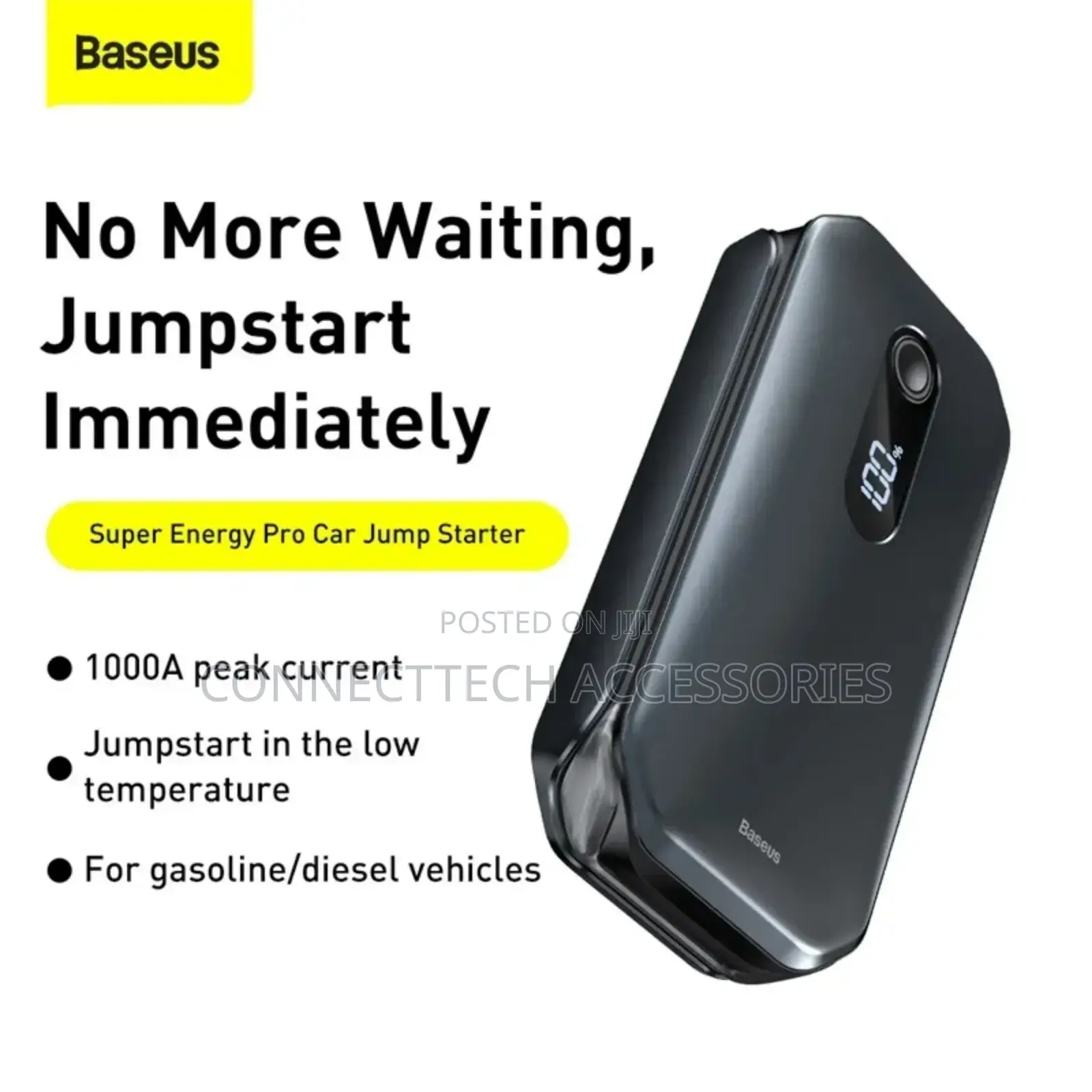 Baseus Super Energy Car Jump Starter Pro 12000mah