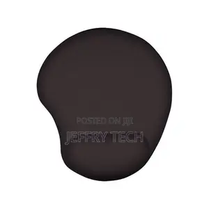 Gel Wrist Rest Mouse Pad – Black