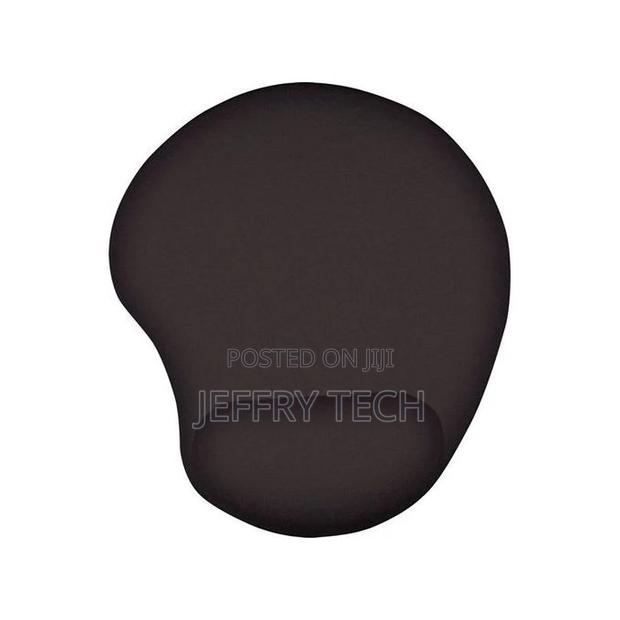 Gel Wrist Rest Mouse Pad – Black - thumbnail 2