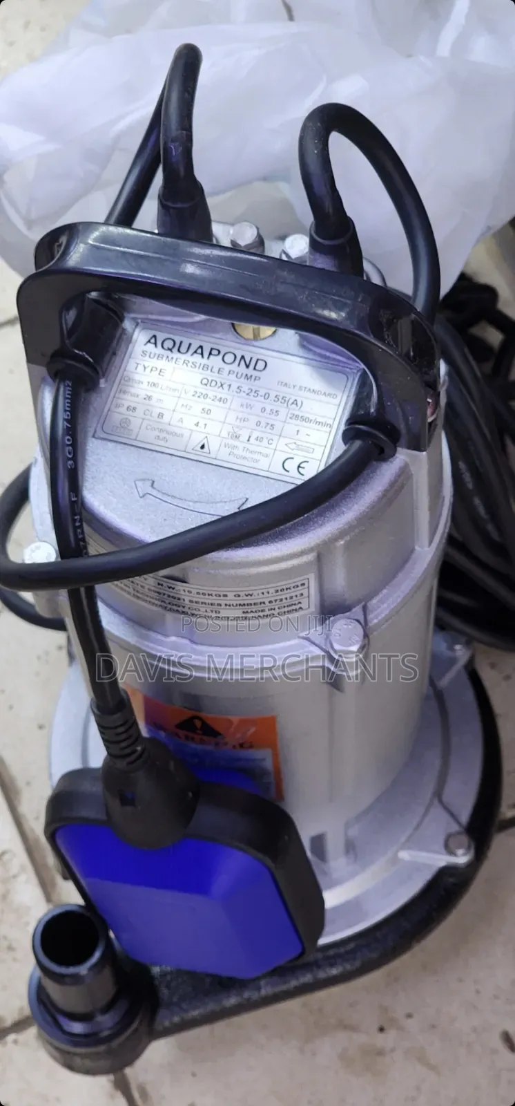Submersible Pump With Float Switch