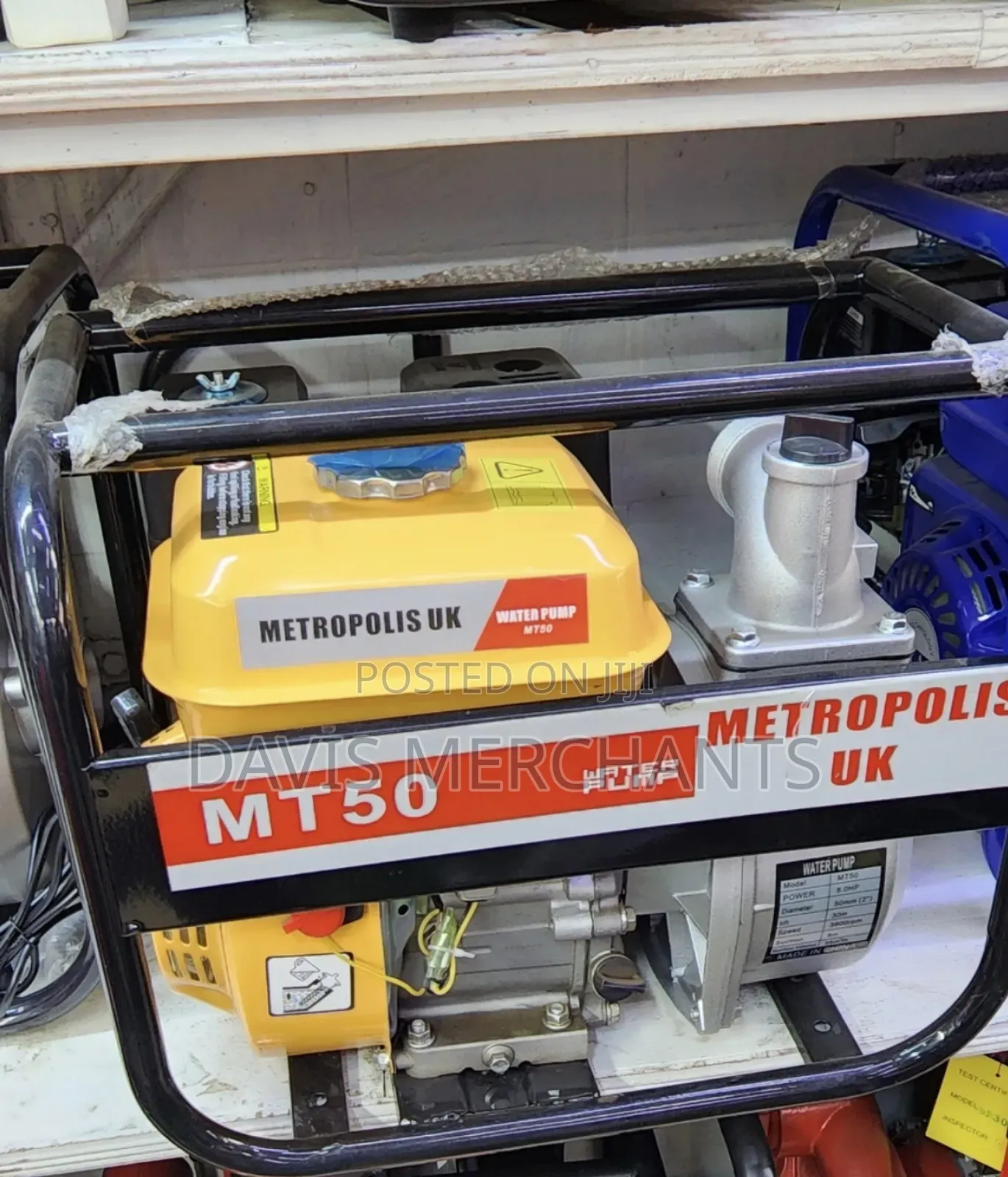 2" Water Pump With 4 Stroke Engine