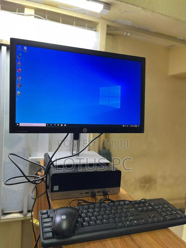 Desktop Computer HP ProDesk 600 G3 8GB Intel Core I5 SSD 256GB - main view