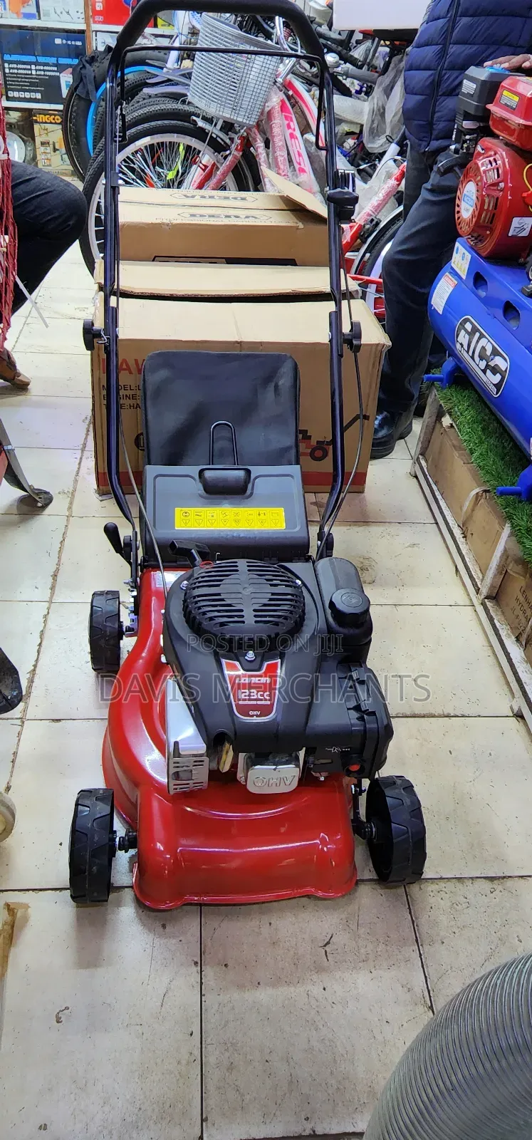 Rotary Hand Push 123cc Gasoline Lawn Movers