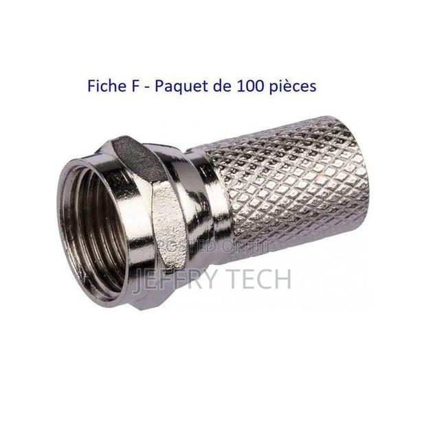 10 PCS F Plug for Coaxial Cable - thumbnail 2