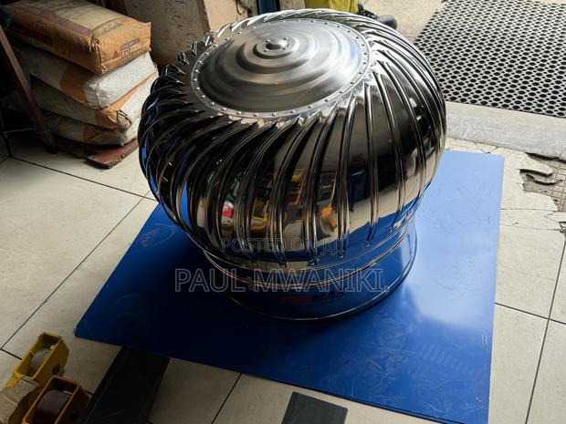 Wind Driven Roof Ventilation System- Cyclone Vents - main view