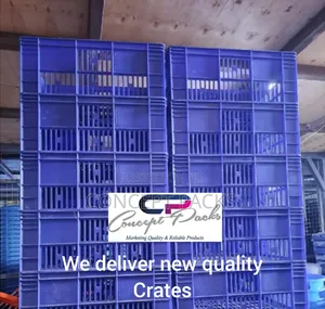 Blue Normal Potato Crates.