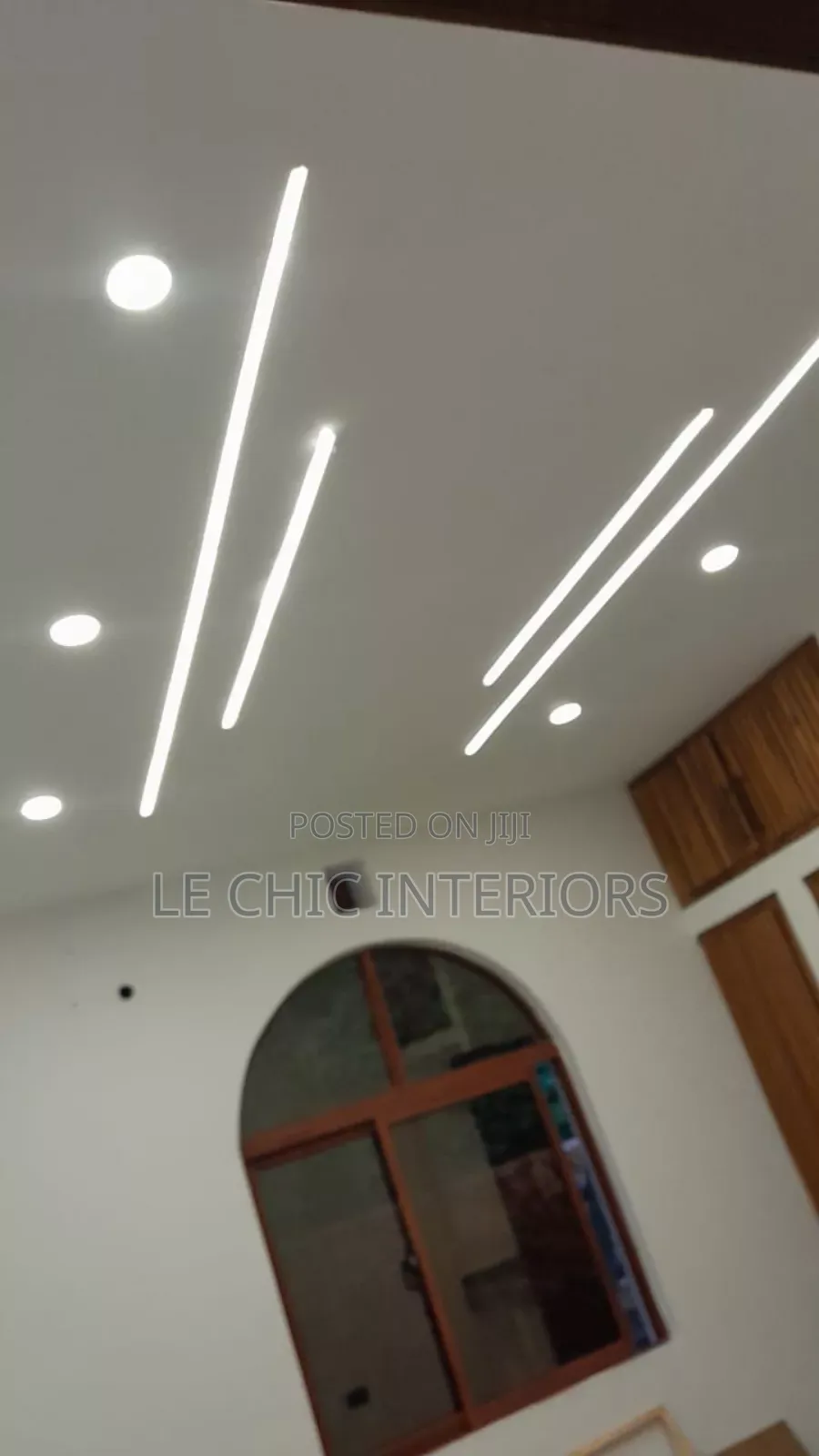 Gypsum Ceiling and Lights Installation