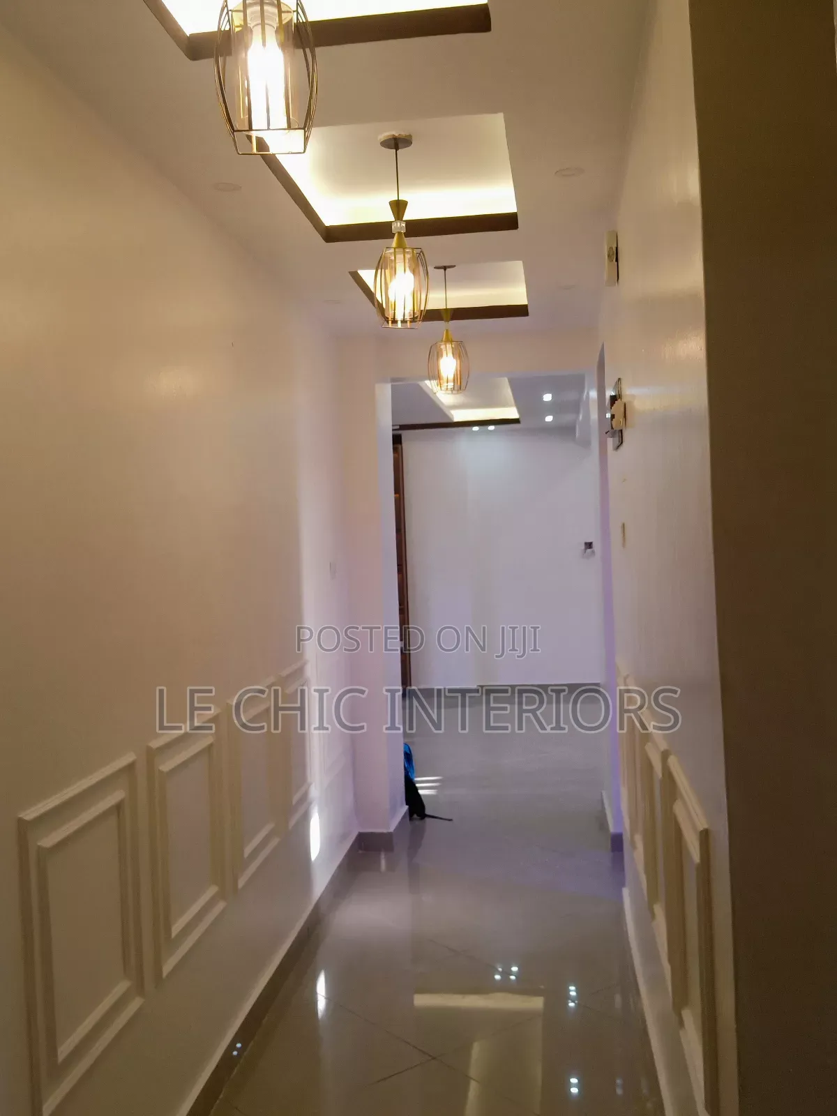 Gypsum Ceiling and Lights Installation