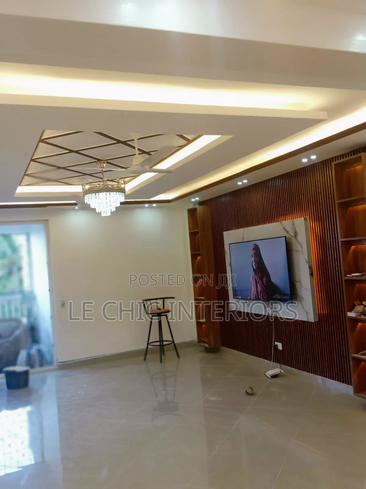 Gypsum Ceiling and Lights Installation