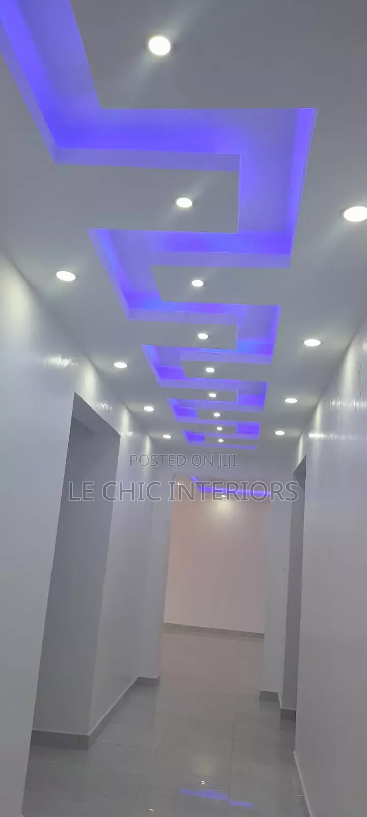 Gypsum Ceiling and Lights Installation
