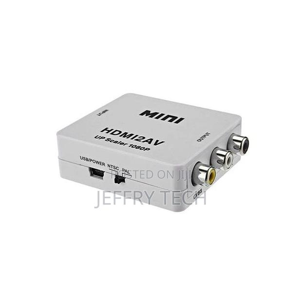 HDMI to AV Video Converter With 3 RCA Connectors for TV PS3