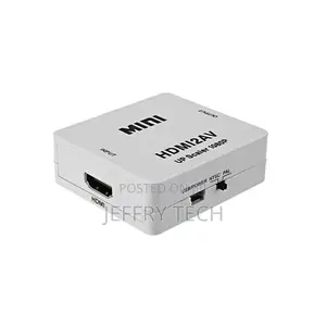 HDMI to AV Video Converter With 3 RCA Connectors for TV PS3