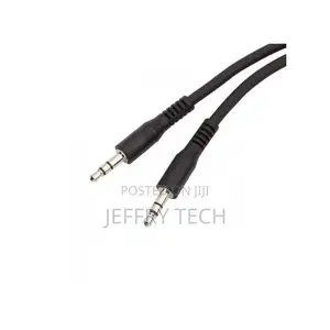 Auxiliary Audio MP3 Cable - 1 Meter - Male/Male -/Black