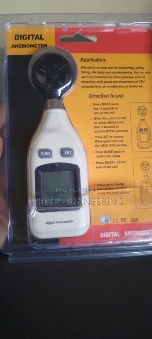 Precision Digital Anemometer for Accurate Measurements