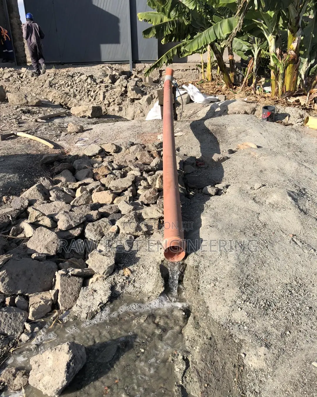 Solar Pump Testing And Water Pipe Installation
