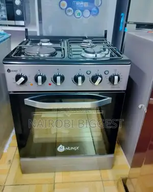 Nunix 60 by 60 3gas+1electric Standing Cooker