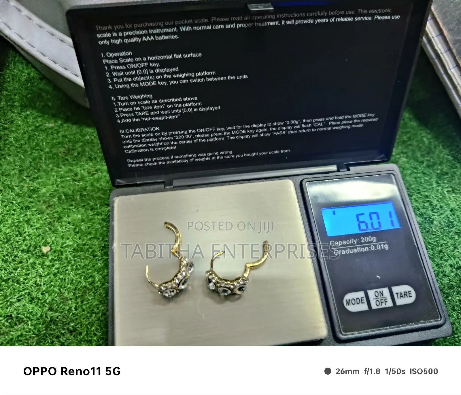 Gram Scale/Pocket Scale