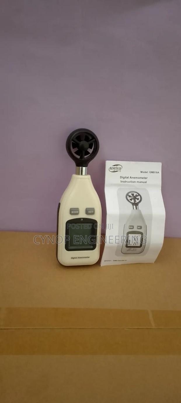 Bluetooth Digital Anemometer for Remote Controlling - main view