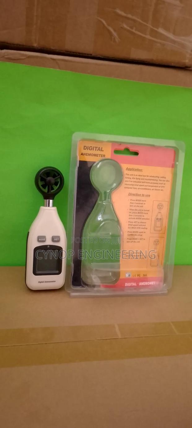 Windspeed Digital Anemometer With Calibration