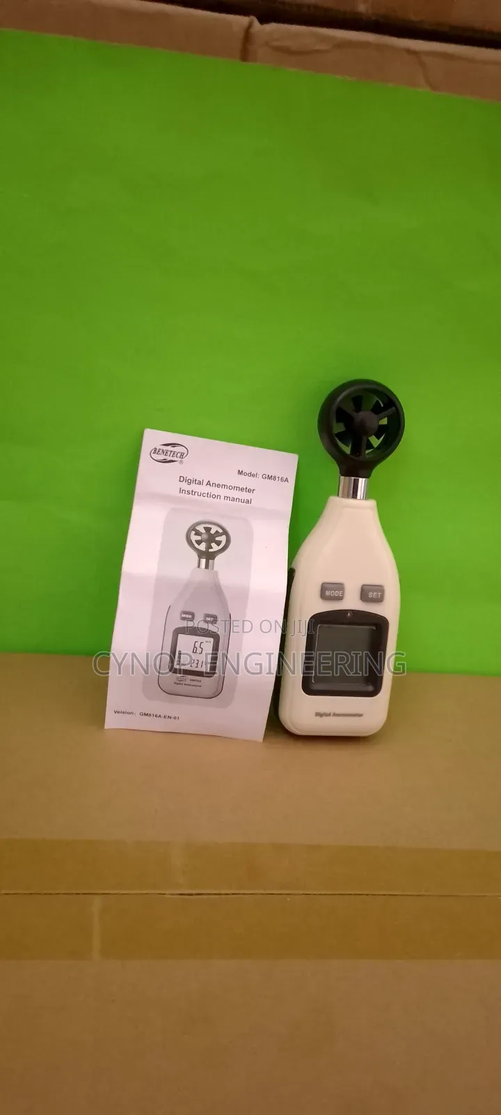 Professional Grade Digital Anemometer for Technicals