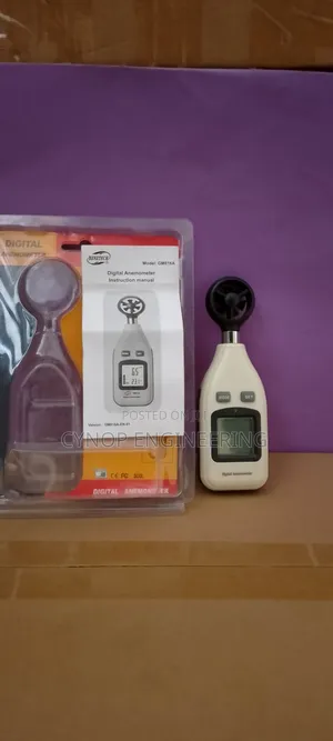 Digital Anemometer With Easy to Read Screen