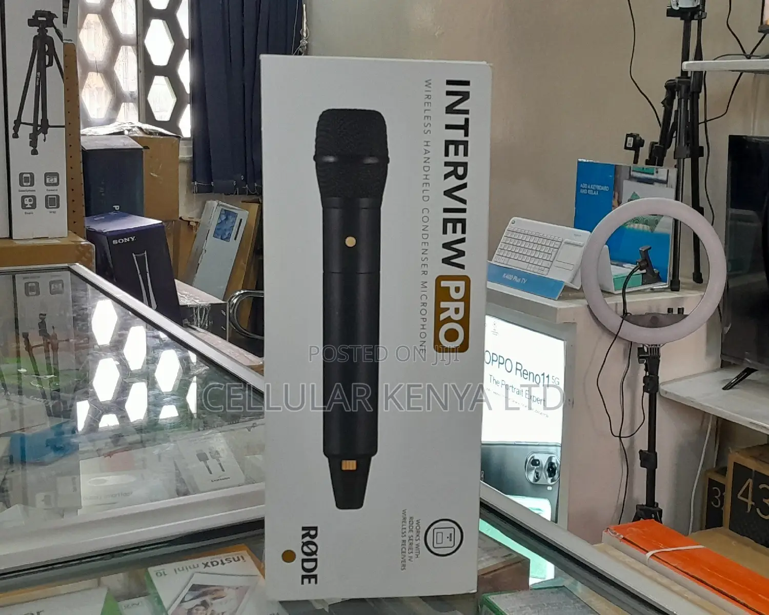 Rode Interview Pro Wireless Handheld Condenser Microphone