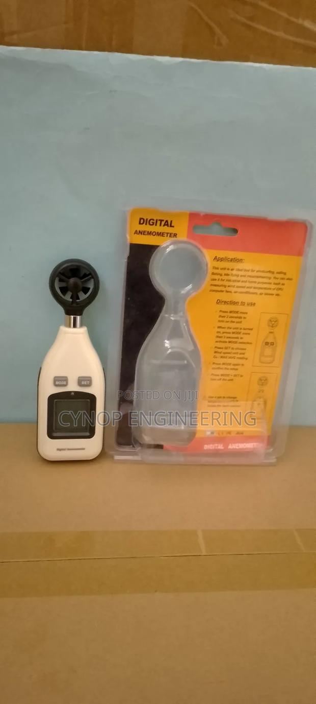 Digital Anemometer for Wind Turbine Maintenance - main view