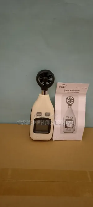Digital Anemometer With Dual Sensors Technology