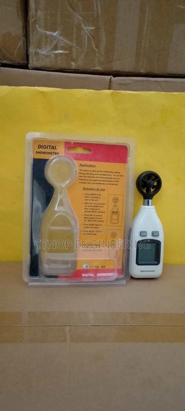 Digital Anemometer With Instant Readout Feature - main view