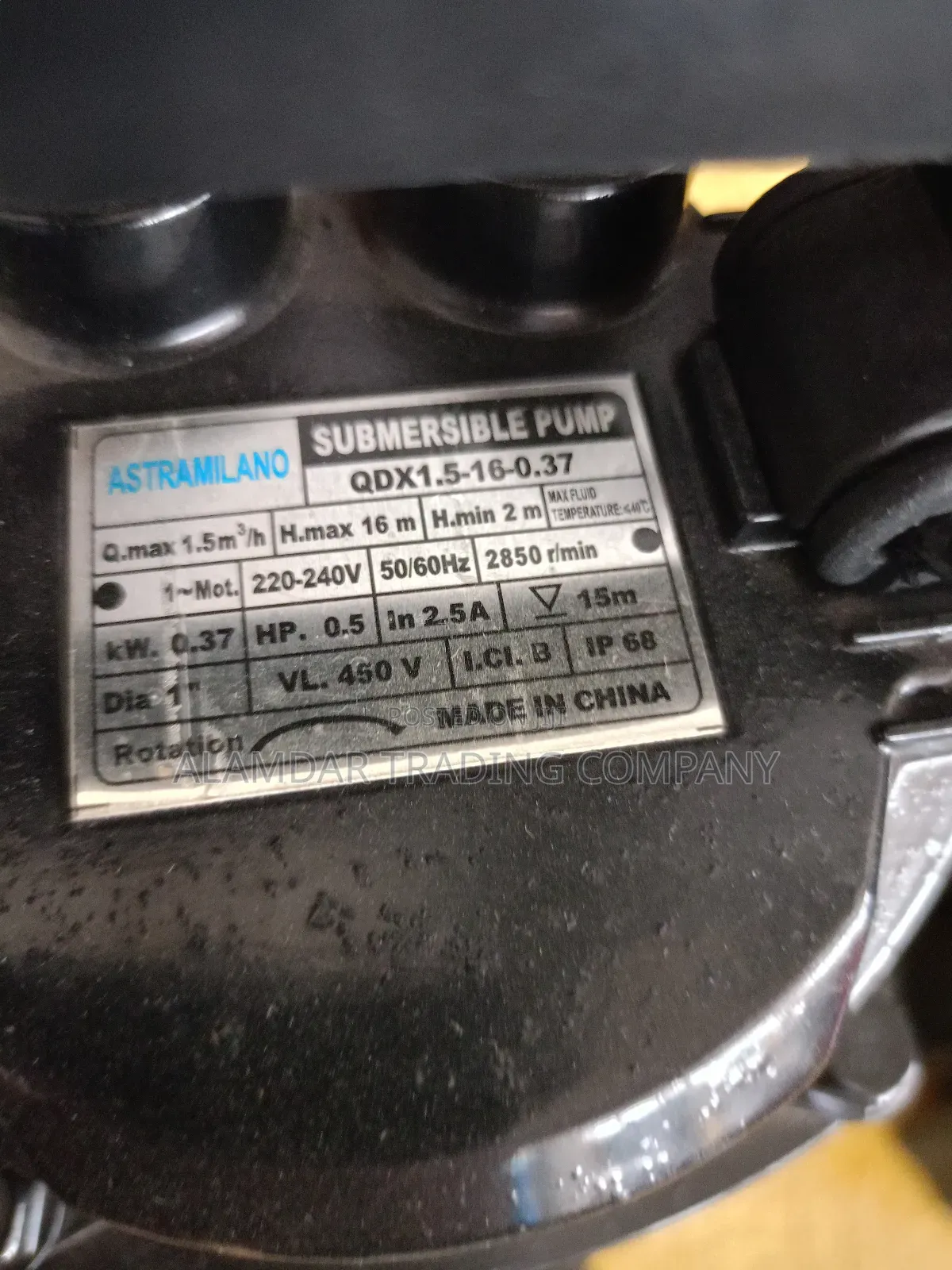 Submersible Water Pump