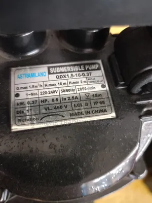 Submersible Water Pump