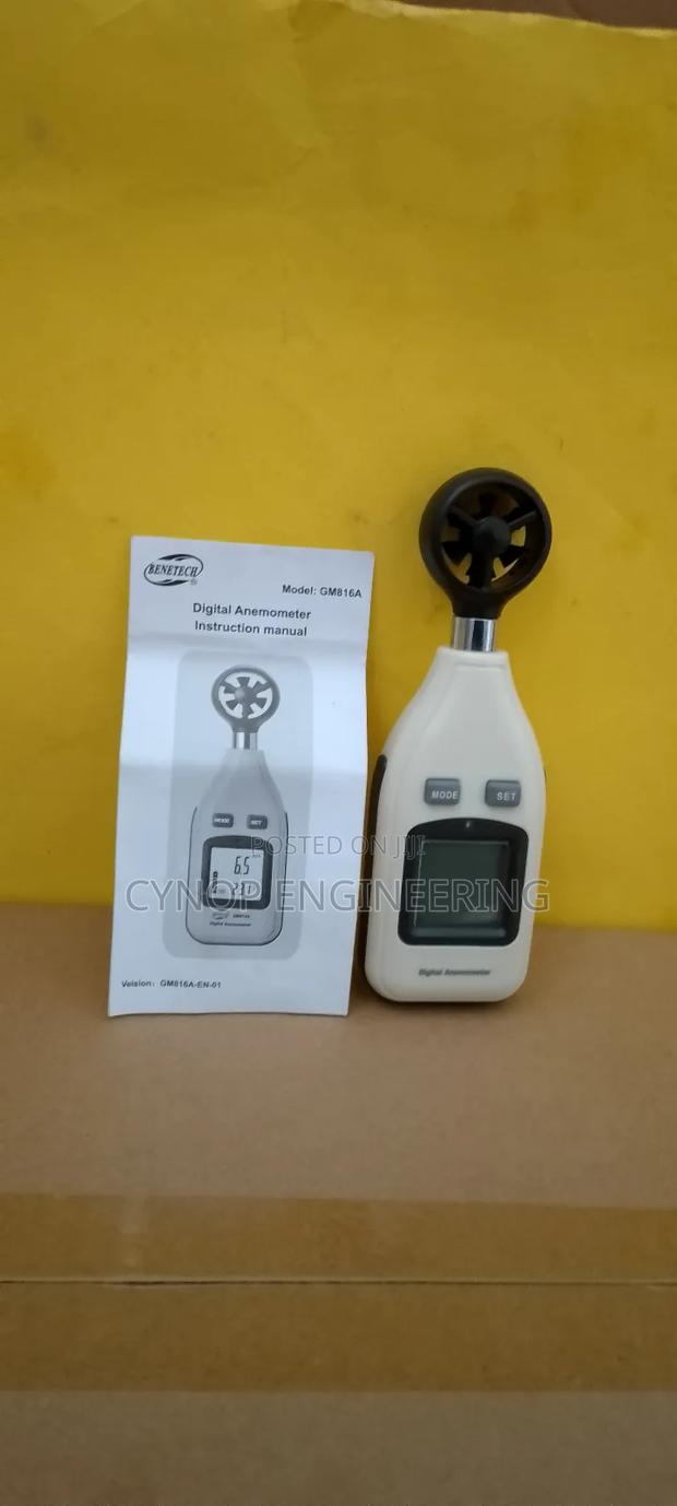 Digital Anemometer for Sports and Recreation