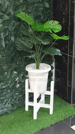 Complete Set Plant, Plastic Vase and Stand KSH 2500