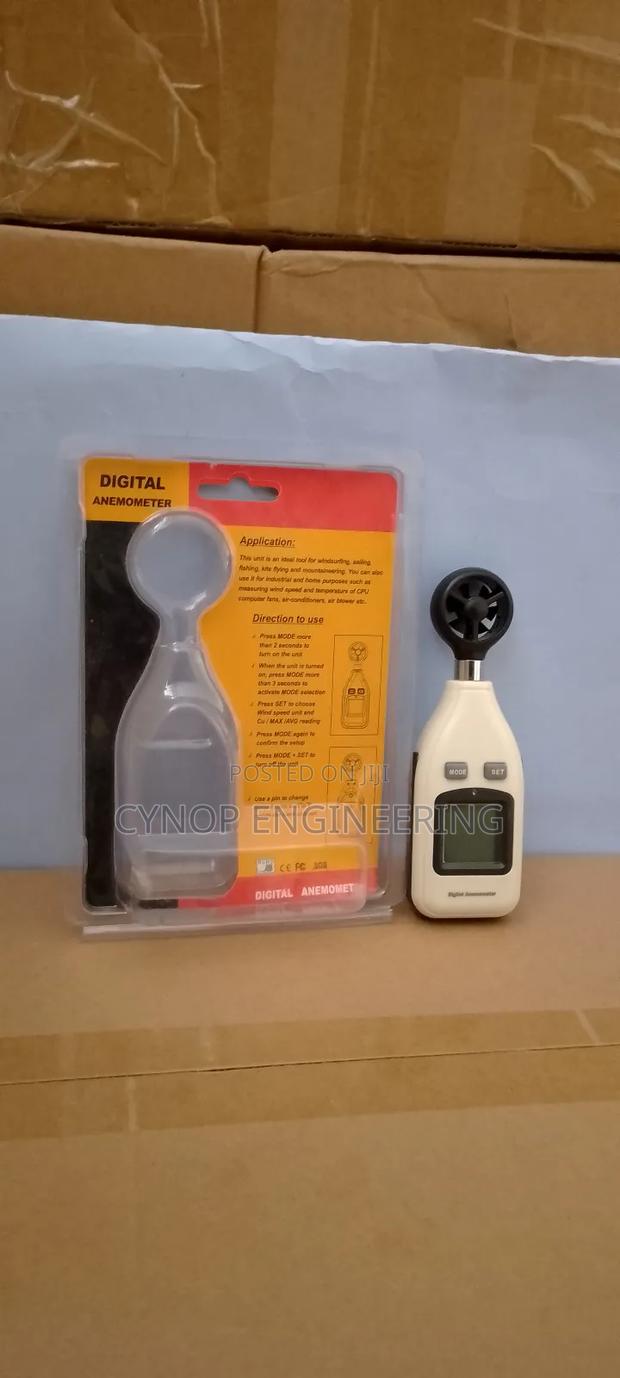 Digital Anemometer With Enhanced Durability Speed
