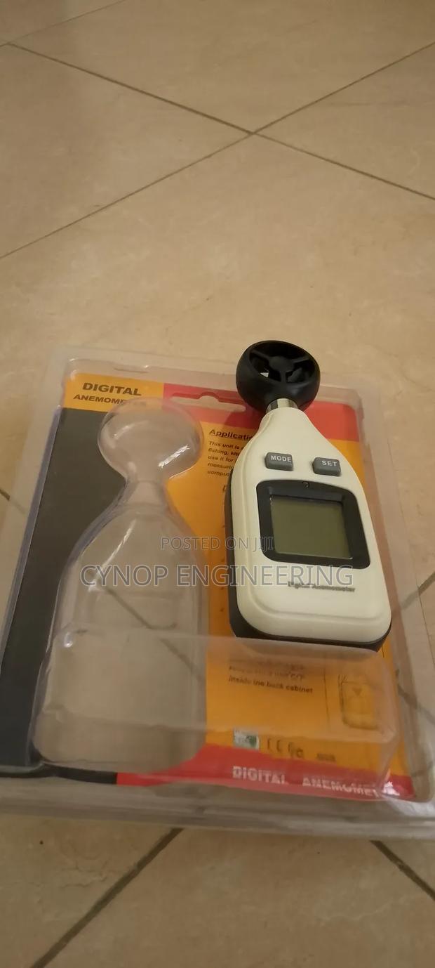 Versatile Digital Anemometer With Multiple Functions