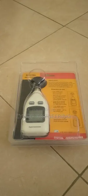 Digital Anemometer With Intuitive User Interface