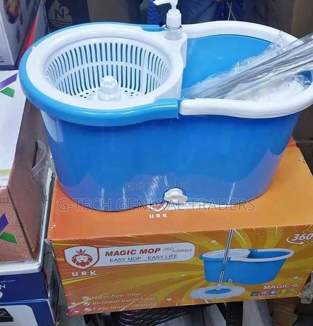 Magic Rotatable 3600 Spin Mop With Two Spin Brushes - main view
