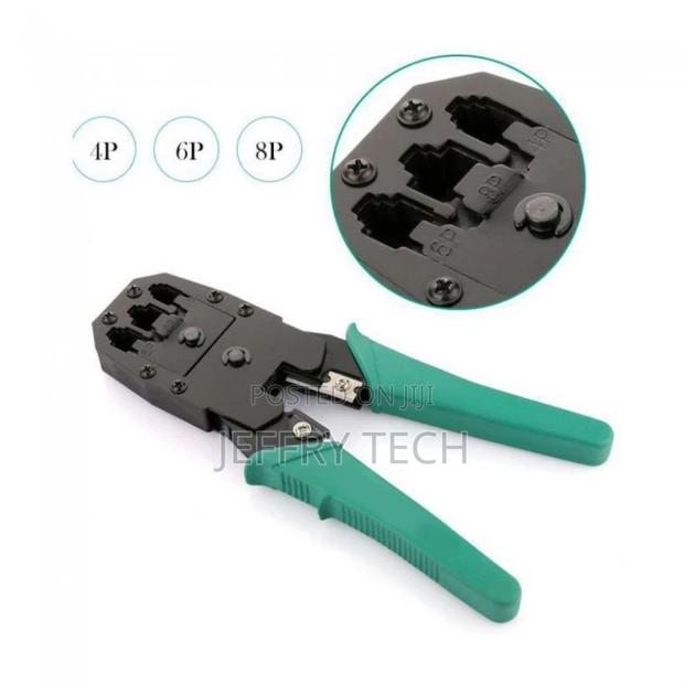 Networking Cable Pliers Cutter Stripper Crimping Tool - thumbnail 2