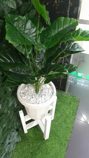 Flowers, Vase and Stand