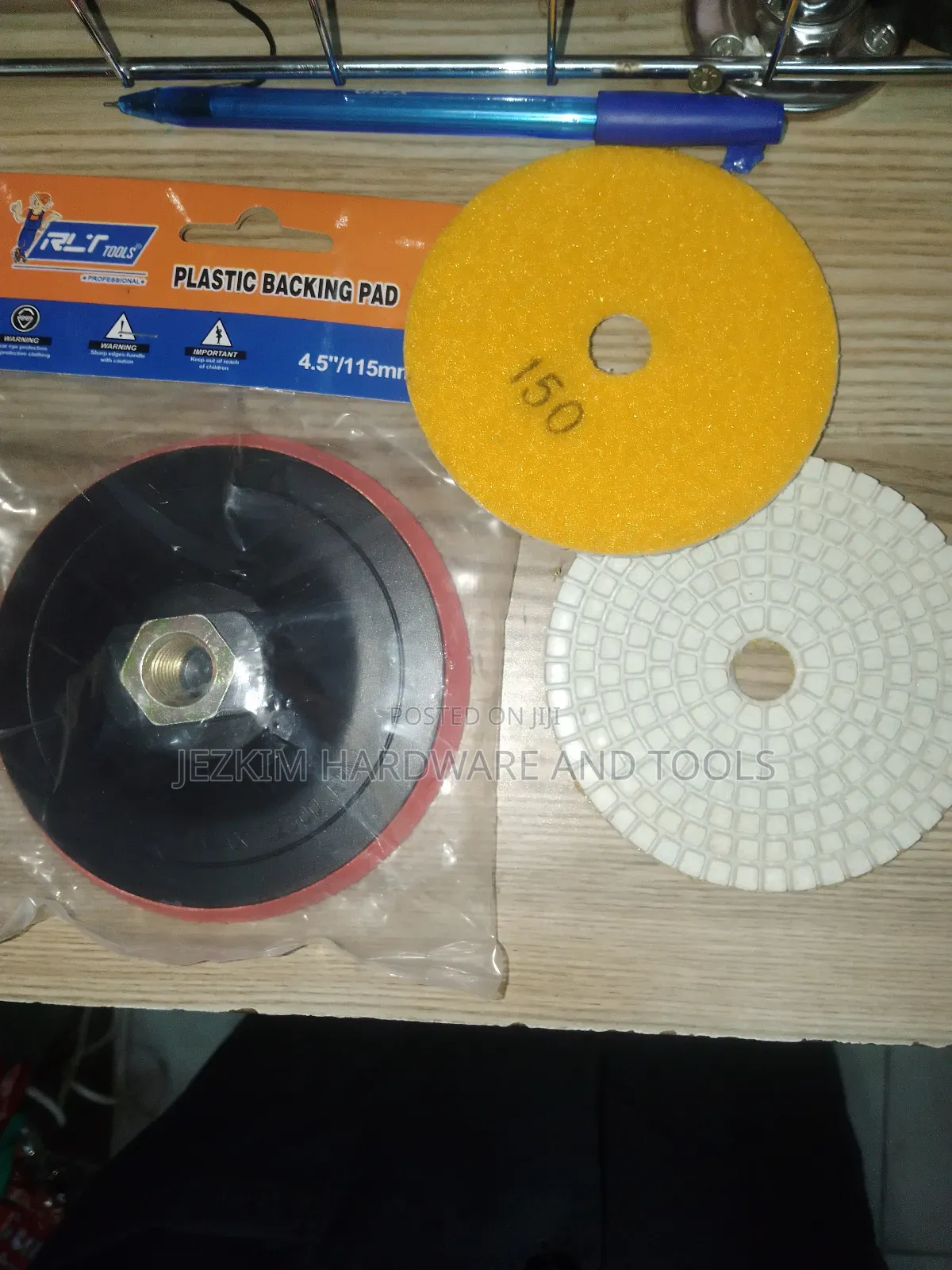 Bucking Pads and Polishing Pads
