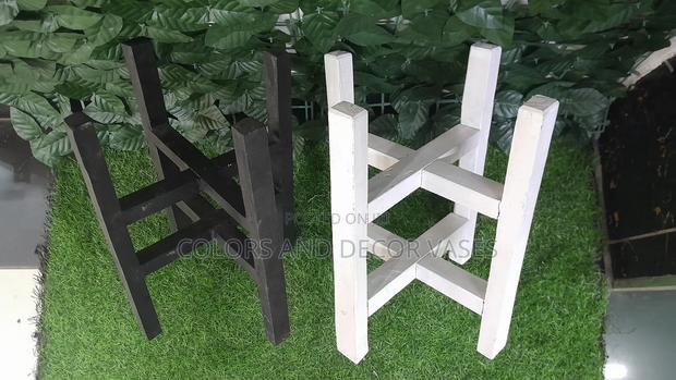 Wooden Stands Garden Decor