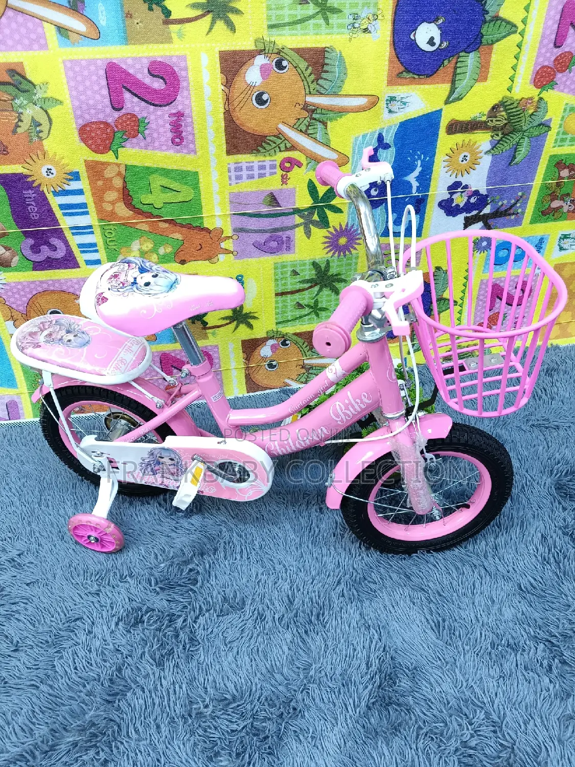 Size 12 Pink Bicycle