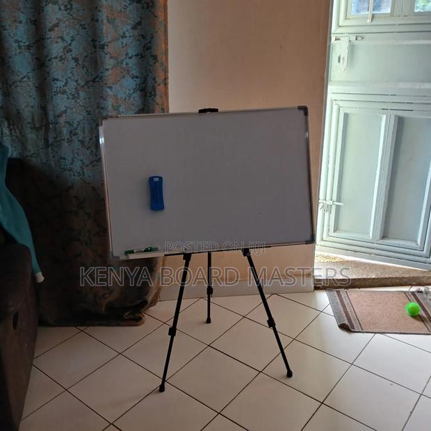 Interactive and Durable Whiteboard on a Stand - main view